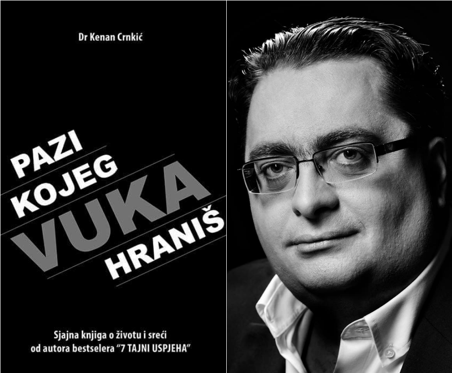 Sa promocije knjige  Dr Kenan Crnkic PAZI KOJEG VUKA HRANIS